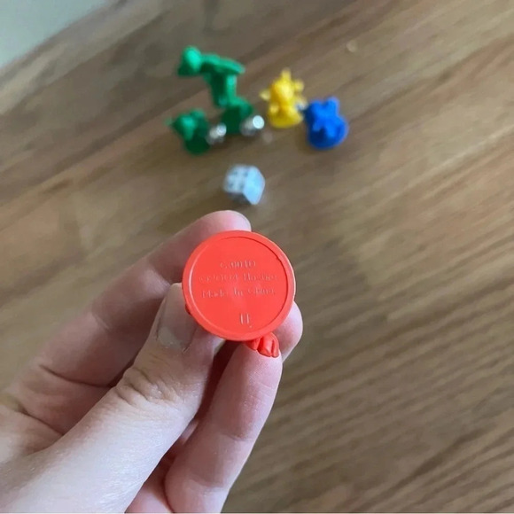 2005 Mouse Trap Board Game Parts Diver 4 Mice 1 Dice Replacement 2 Steel Balls - Picture 2 of 3